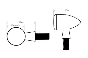 Blinker BULLET LIGHT 1