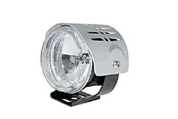 Driving light (high beam) 222-011 with alu cover silver anodized