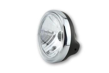 LTD headlamp 7 inch, glossy black