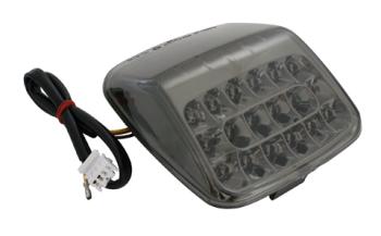 LED-Rücklicht, getöntes Glas und Chromreflektor, HARLEY-DAVIDSON V-Rod 02-08