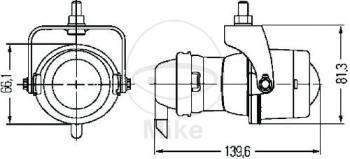 Nebelscheinwerfer,H3-Nebelscheinwerfer Micro DE