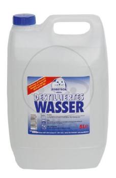 Destilliertes Wasser, 5 Ltr.