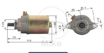 Anlasser, JMP, ID 7001123
