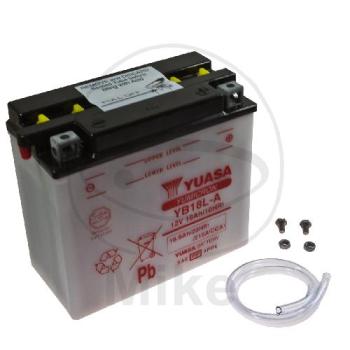 Motorradbatterie, Yuasa, Std., YB18L-A