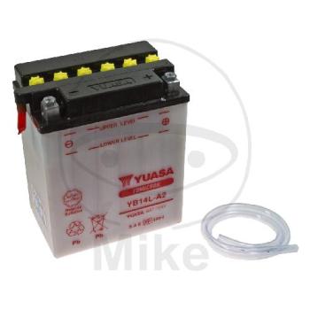 Motorradbatterie, Yuasa, Std., YB14L-A2