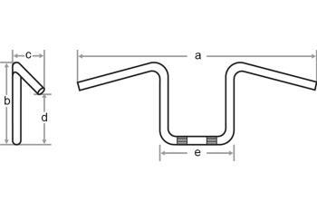 APE Hanger Large 1 inch H46, notch