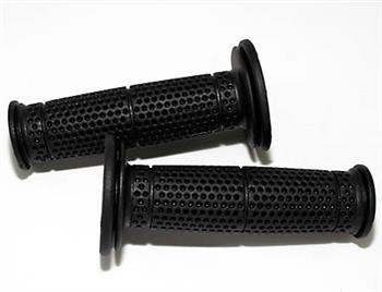Lenkergriffe 714, Rally, schwarz, für 7/8 Zoll Lenker, geschlossen