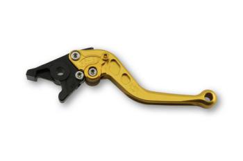 Brake lever R18R, short, gold/gold