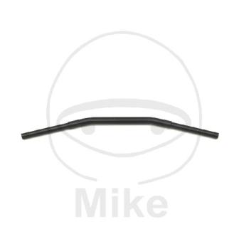 Stahl-Lenker, schwarz, mit Kabelkerbe, Ø 1 Zoll, MSP, Crackbar, Fehling
