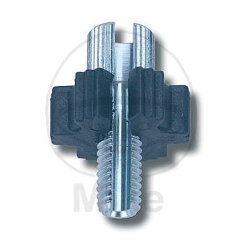 Bowdenzugstellschraube, geschlitzt, Gewinde: M6X1,00 , Länge: 26 mm