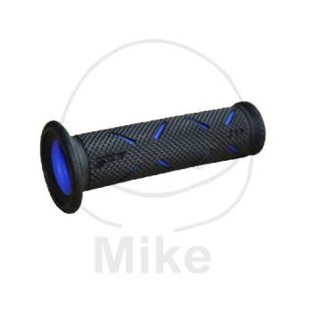 Griffgummi, schwarz/blau, Ø 22 mm, Länge: 122 mm, geschlossen