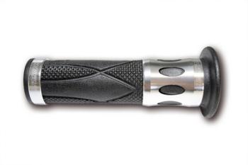 Lenkergriffe Road 728 Alu silber für 7/8 Zoll Lenker, geschlossen