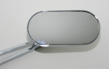 Aluminium mirror OVAL
