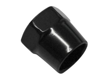 Spiegelmutter 14 mm, schwarz, M10 x 1.25 RH