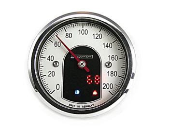 Analog Tacho motoscope tiny, poliert