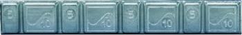 Klebegewicht, Blei, 4X5+4X10, Preis pro Gramm Gewicht