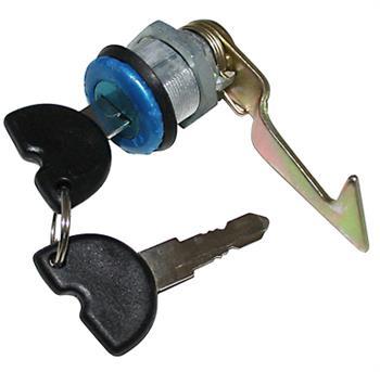 Lock with 2 keys