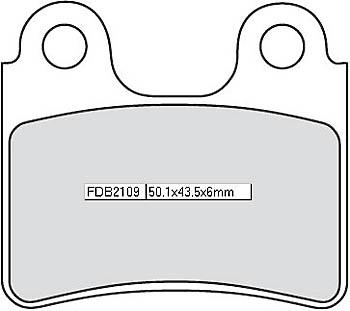 Bremsbelag FDB 2109 Platinum