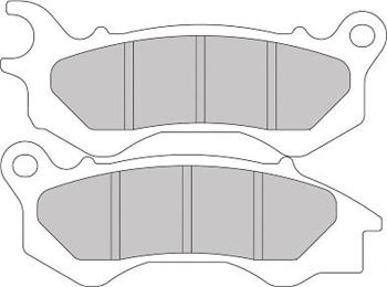 Bremsbelag FDB 2256 EF