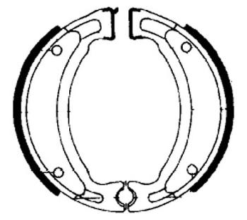 Bremsbacken FSB 731 A