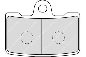 Preview: Sinterbelag FDB 2240 ST, BUELL 1125 R/CR, vorn
