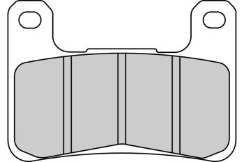 Sinter Racing Bremsbelag FDB 2204 XRAC (Racing Application)