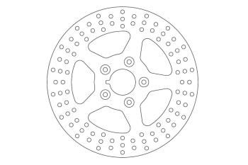 Bremsscheibe FMD0211R hinten