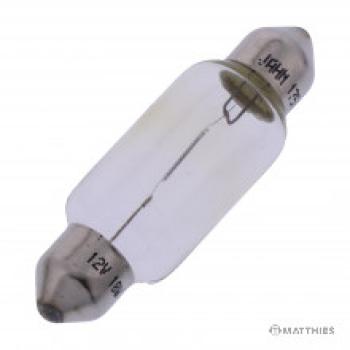 Preview: Soffitten Birne, 12V, Leist.: 18W, Masse: 15 X 43 (Stk.)