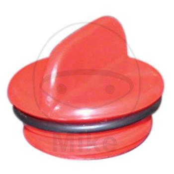 Verschlußstopfen, klein, rot, mit Dichtring, für 6480917
