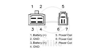 Preview: Lichtmaschinenregler / Gleichrichter, altern,: 7001522
