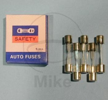 Preview: Glassicherung, 30 mm, 10A, Verpackungseinheit 5 Stk.