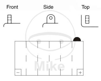 Preview: Motorradbatterie, Yuasa, Std., YB7C-A