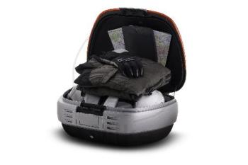 Preview: Topcase, schwarz, 50 Liter, SH50, mit Trägerplatte, Shad