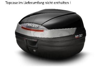 Preview: Topcase Deckel, Shad, SH37 schwarz