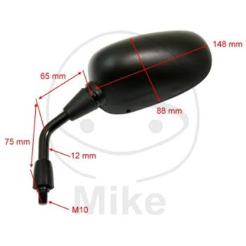 Preview: Spiegel, schwarz, links, JMP