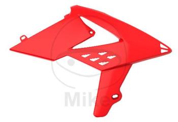Preview: Kühlerabdeckung, Satz, rot
