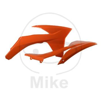 Kühlerabdeckung, Satz, orange