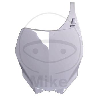 Startnummerntafel, weiss