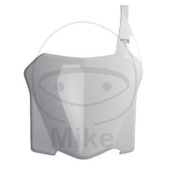 Startnummerntafel, weiss