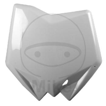 Startnummerntafel, weiss