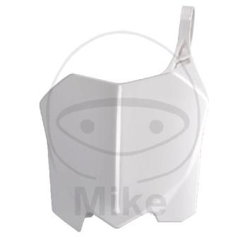 Startnummerntafel, weiss