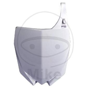 Startnummerntafel, weiss