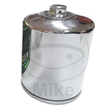 Ölfilter, chrom, Hilflo, Racing