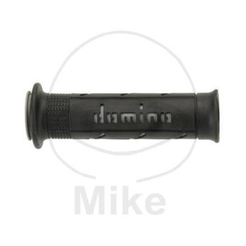 Preview: Griffgummi, schwarz/grau, Ø 22 mm, Länge: 126 mm, offen