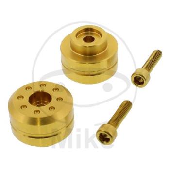 Lenkerenden, Alu, gold, Yamaha, Pro Bolt