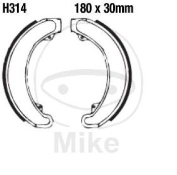 Bremsbacken, mit Feder, EBC