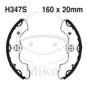 Bremsbacken, mit Feder, EBC