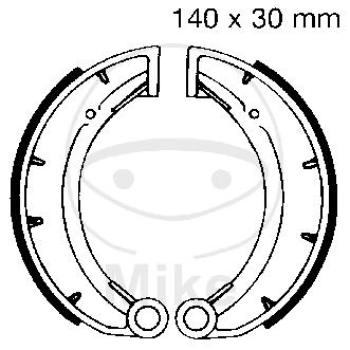 Bremsbacken, ohne Feder, EBC