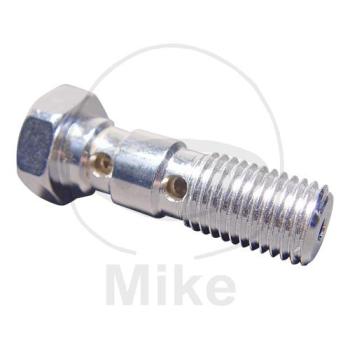 Doppel-Hohlschraube, M10X1,25, chrom