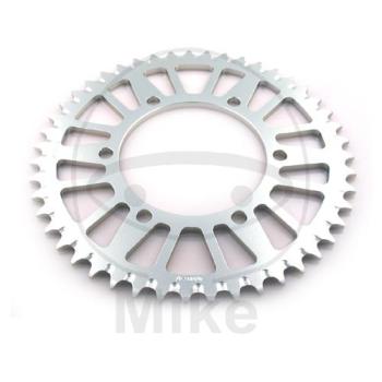 Alu-Kettenrad: 43Z, Teil.: 520 silber, JT, Innen Ø : 110, Lochkr.: 130